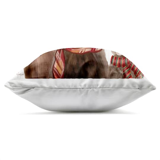 Stupell Industries Welcome Fall Woodland Animals Outdoor Printed Pillow